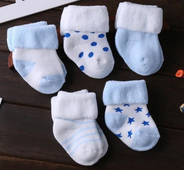 5 pairs Baby Socks Floor Cotton socks