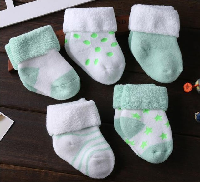 5 pairs Baby Socks Floor Cotton socks