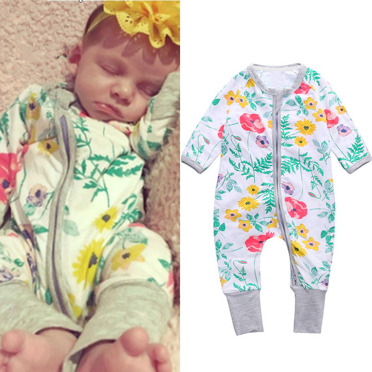 A Bamboo Leaf Cotton Baby Uniform Clothing