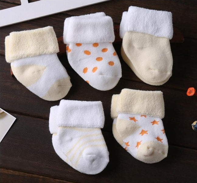 5 pairs Baby Socks Floor Cotton socks