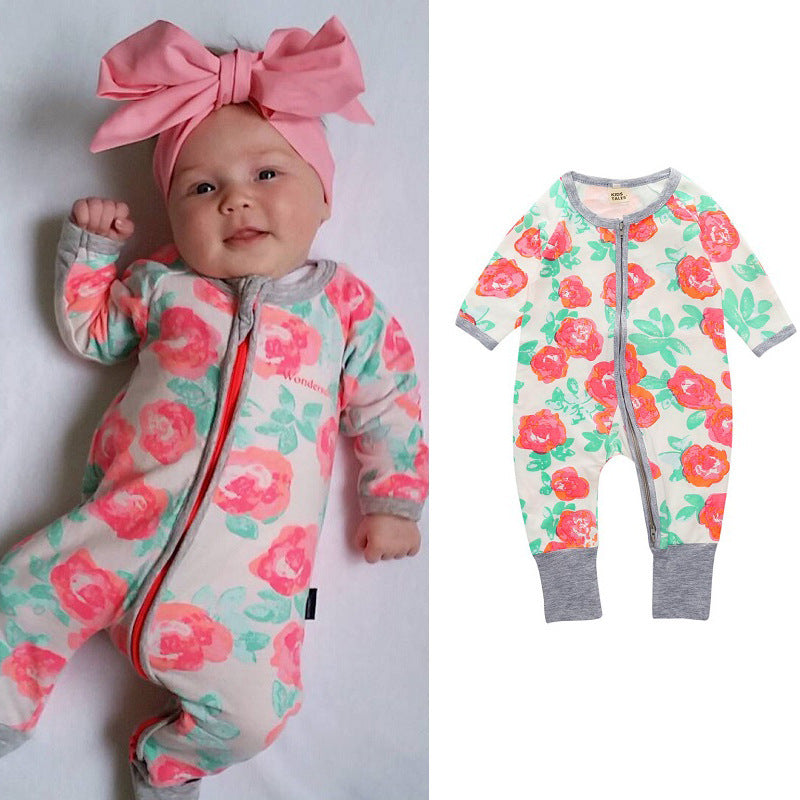 A Bamboo Leaf Cotton Baby Uniform Clothing