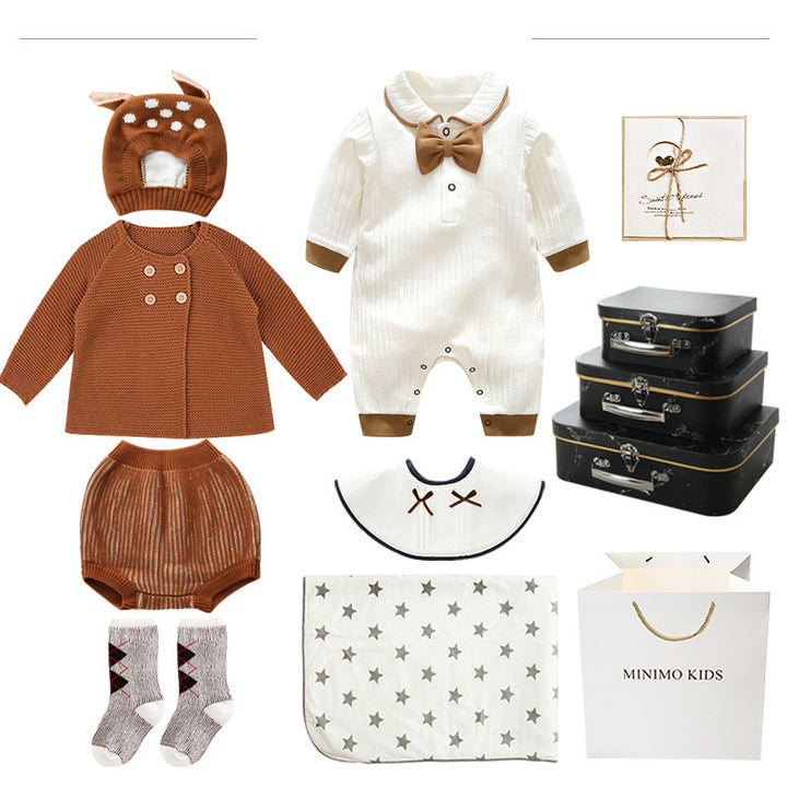 Newborn Baby Gift Box Newborn Products Clothes Set