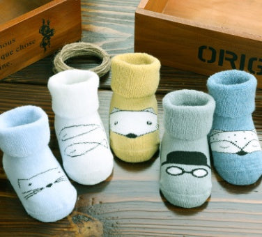 5 pairs Baby Socks Floor Cotton socks