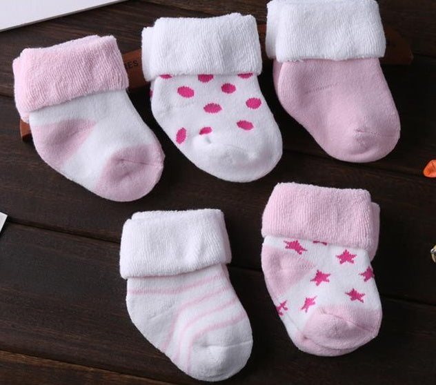 5 pairs Baby Socks Floor Cotton socks