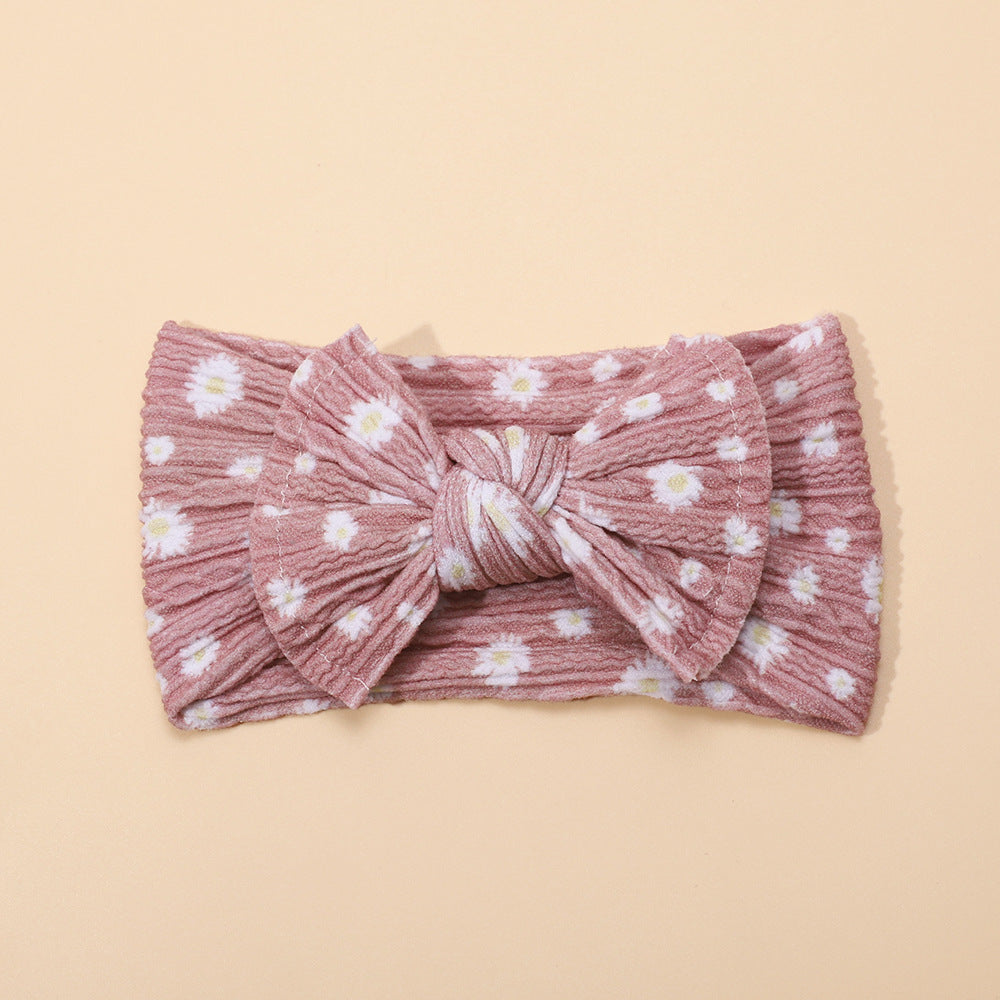 Children's Hair Accessories Baby Digital Printing Bow