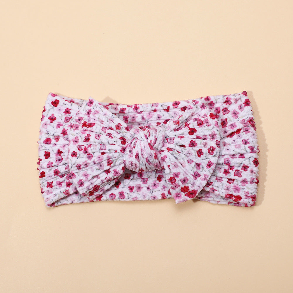 Children's Hair Accessories Baby Digital Printing Bow